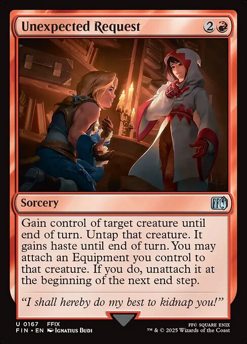 Unexpected Request [FIN #167] EN NM