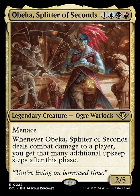 Obeka, Splitter of Seconds [OTJ #222] EN NM