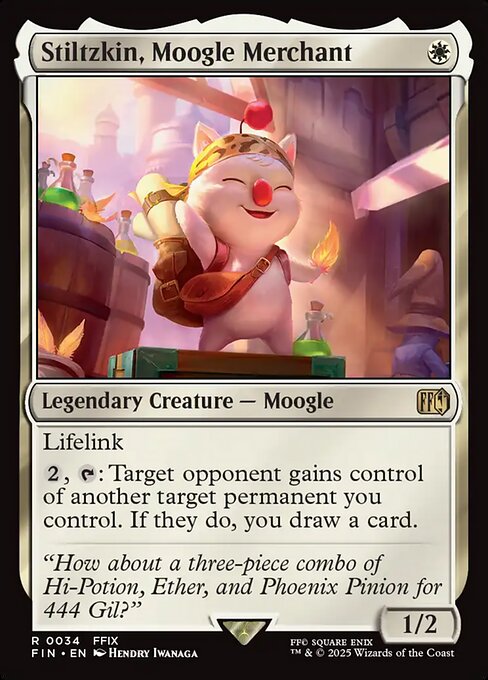 Stiltzkin, Moogle Merchant [FIN #34] EN NM