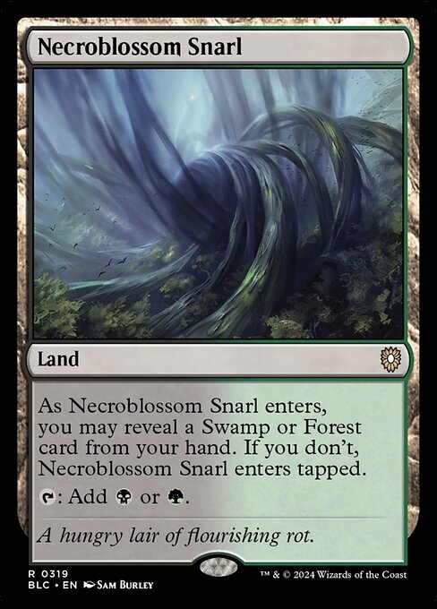 Necroblossom Snarl [BLC #319] EN NM