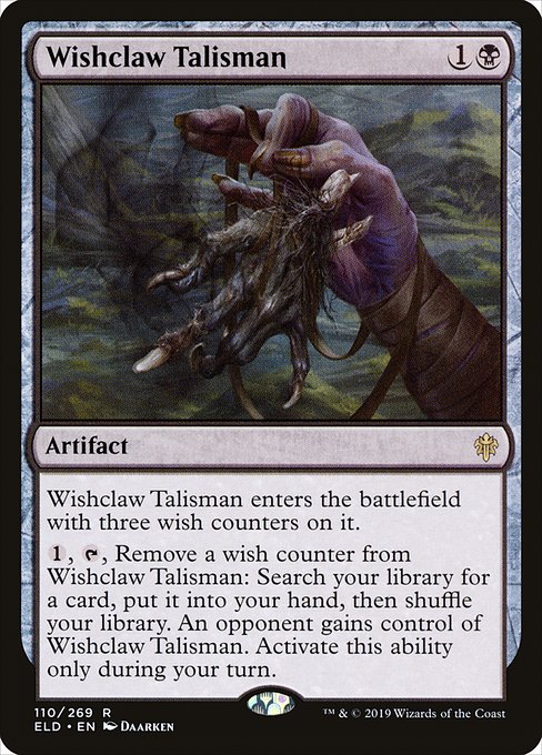 Wishclaw Talisman [ELD #110] EN NM