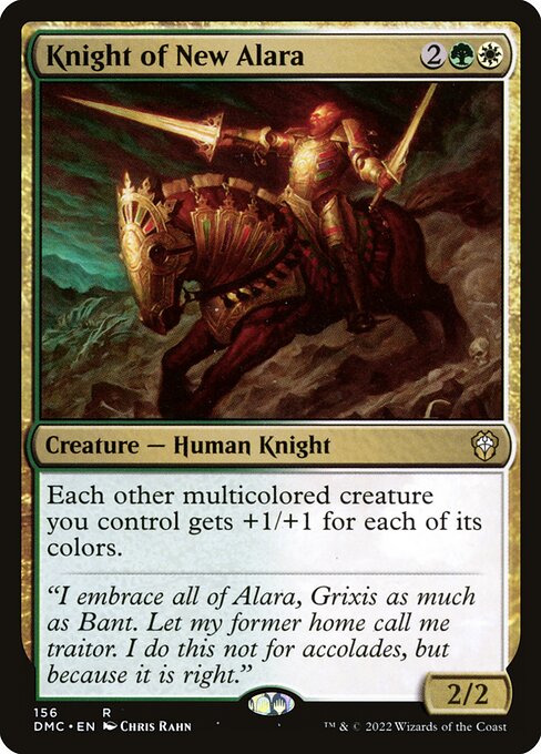 Knight of New Alara [DMC #156] EN NM