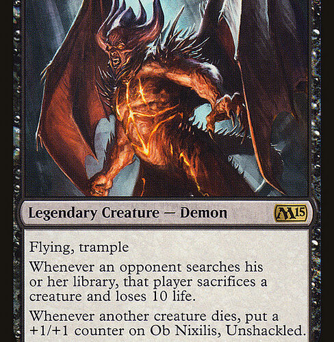 Ob Nixilis, Unshackled [M15 #110] ES NM