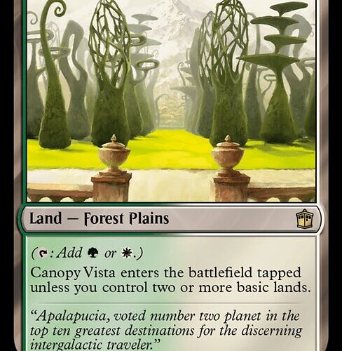 Canopy Vista [WHO #258] EN NM