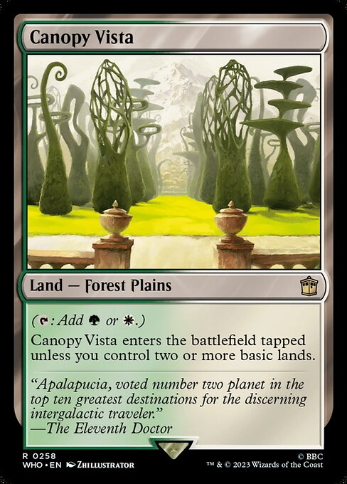 Canopy Vista [WHO #258] EN NM