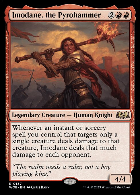 Imodane, the Pyrohammer [WOE #137] EN NM