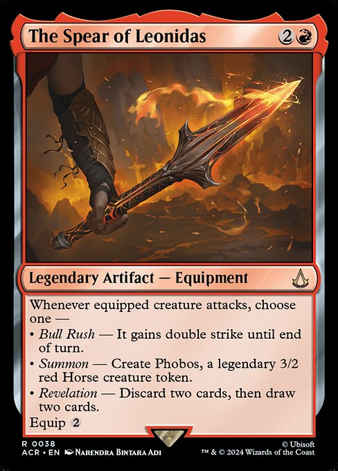 The Spear of Leonidas [ACR #38] ES NM