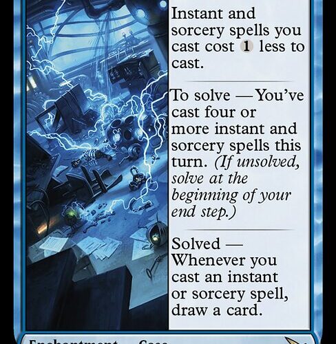 Case of the Ransacked Lab [MKM #45] EN NM