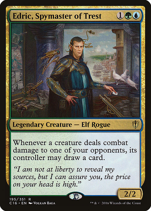 Edric, Spymaster of Trest [C16 #195] EN NM