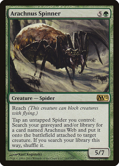 Arachnus Spinner [M12 #162] ES EX