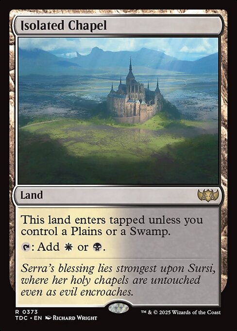 Isolated Chapel [TDC #373] EN NM