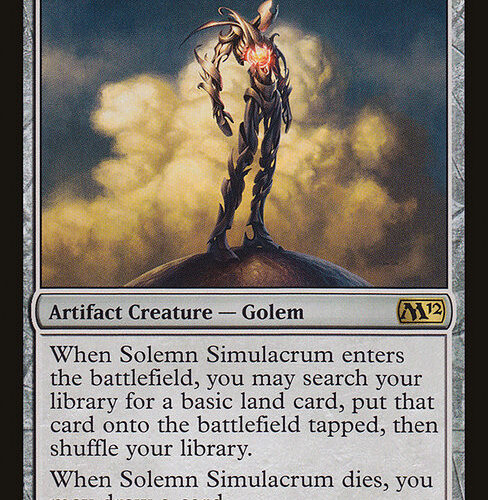 Solemn Simulacrum [M12 #217] ES EX