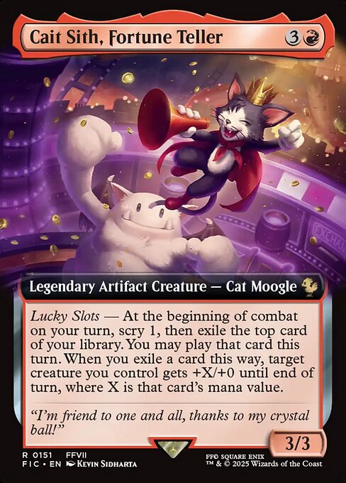 Cait Sith, Fortune Teller [XFIC #151] EN NM
