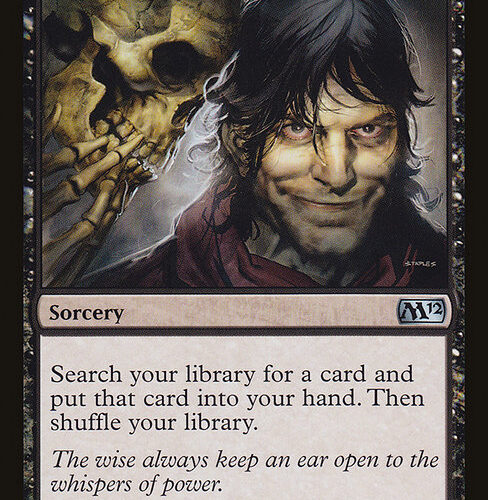 Diabolic Tutor [M12 #92] ES EX