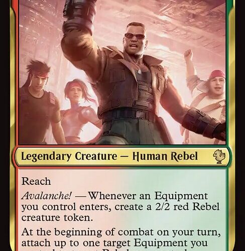 Barret, Avalanche Leader [FIC #79] EN NM