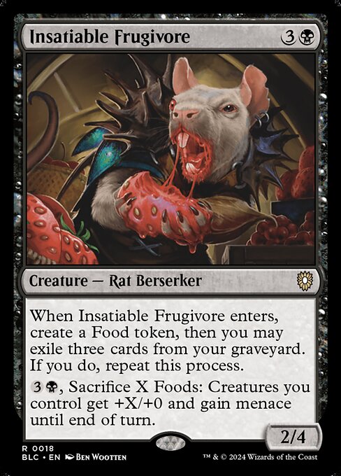 Insatiable Frugivore [BLC #18] EN NM