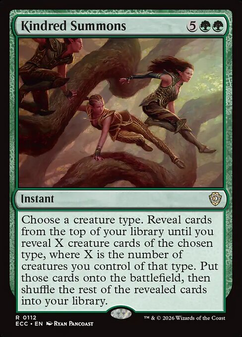 Kindred Summons [ECC #112] EN NM