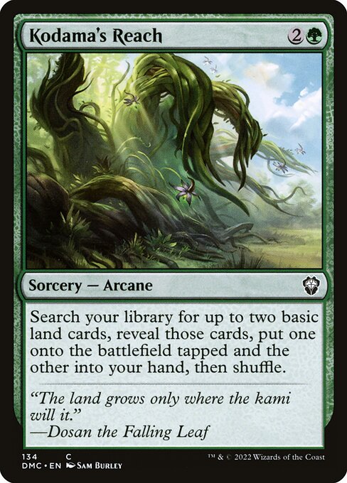 Kodama's Reach [DMC #134] EN NM