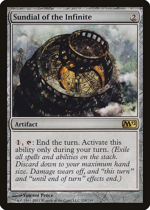 Sundial of the Infinite [M12 #218] ES EX