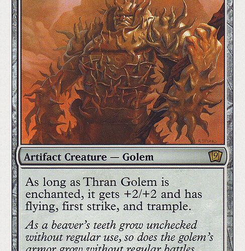 Thran Golem [9ED #313] ES EX