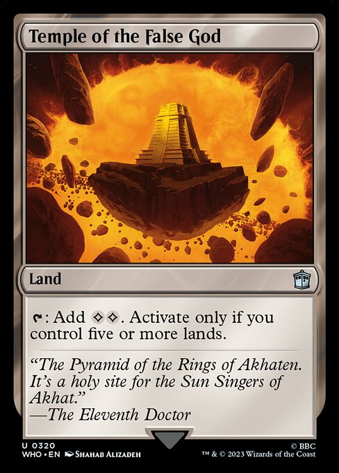 Temple of the False God [WHO #320] EN NM