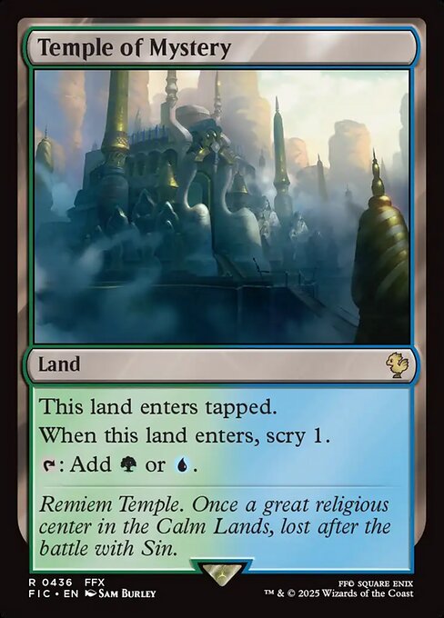 Temple of Mystery [FIC #436] EN NM