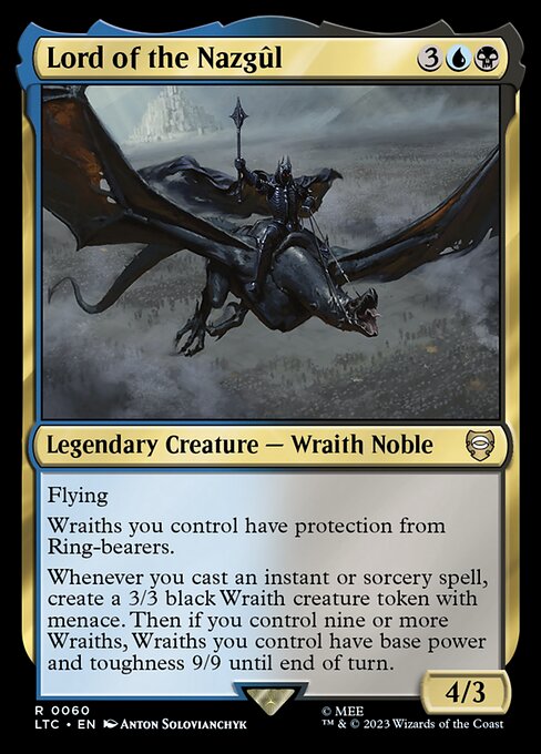 Lord of the Nazgûl [LTC #60] EN NM