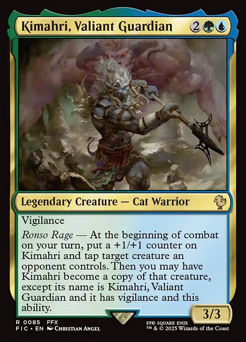 Kimahri, Valiant Guardian [FIC #85] EN NM