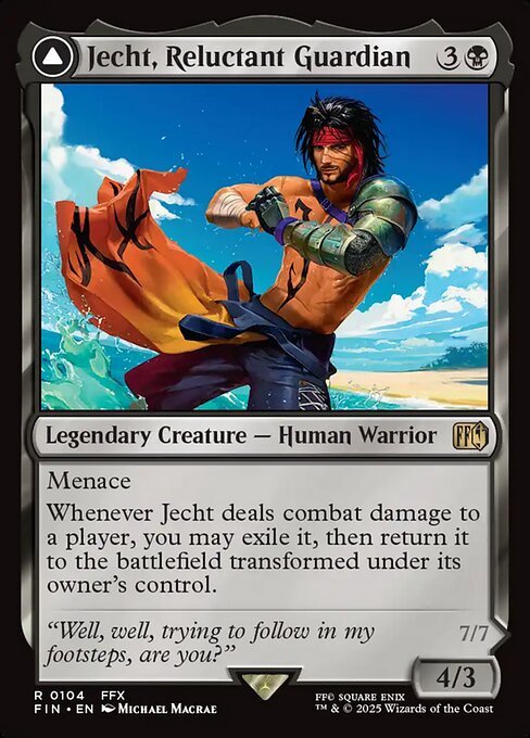 Jecht, Reluctant Guardian // Braska's Final Aeon [FIN #104] EN NM