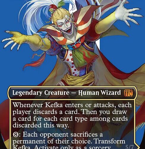 Kefka, Court Mage // Kefka, Ruler of Ruin (V.2) [XFIN #398] EN NM