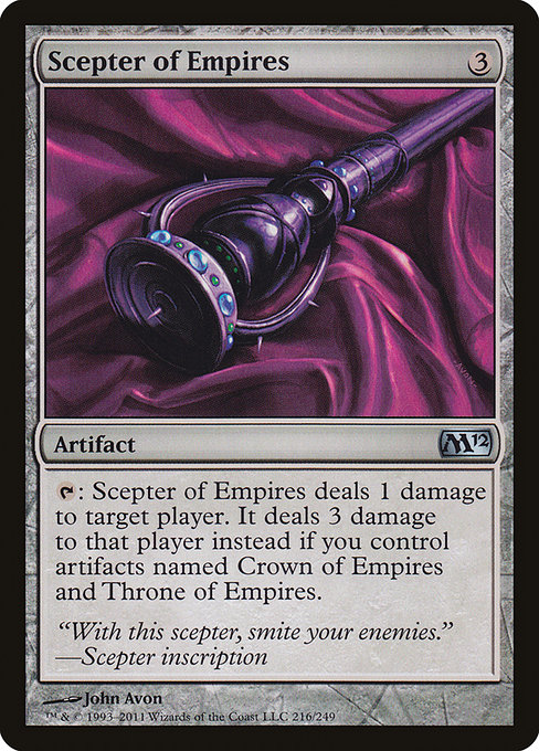 Scepter of Empires [M12 #216] ES NM