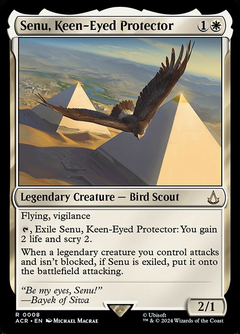 Senu, Keen-Eyed Protector [ACR #8] ES NM