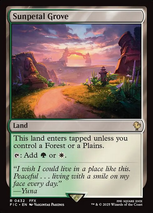 Sunpetal Grove [FIC #432] EN NM
