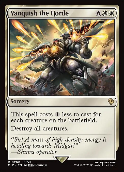 Vanquish the Horde [FIC #260] EN NM