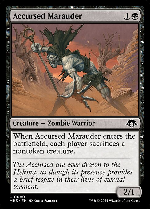 Accursed Marauder [MH3 #80] EN NM