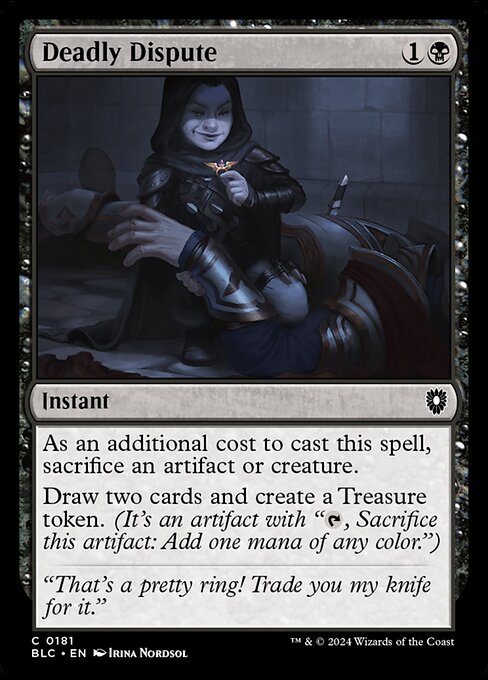 Deadly Dispute [BLC #181] EN NM