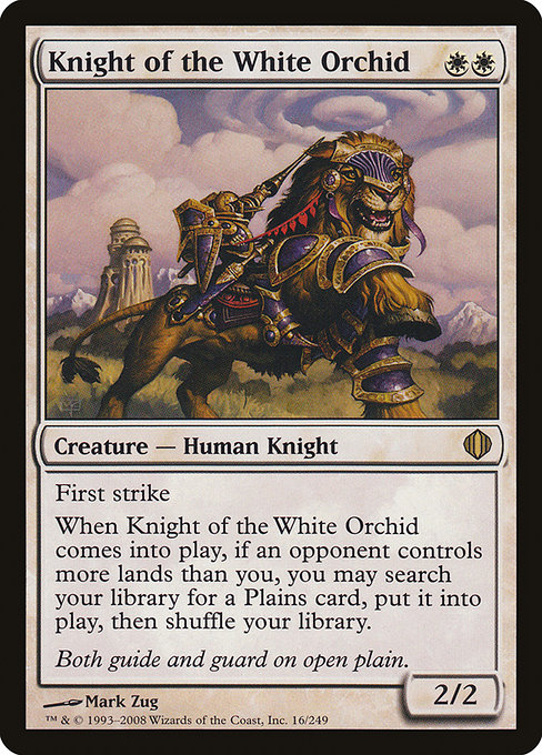 Knight of the White Orchid [ALA #16] ES EX