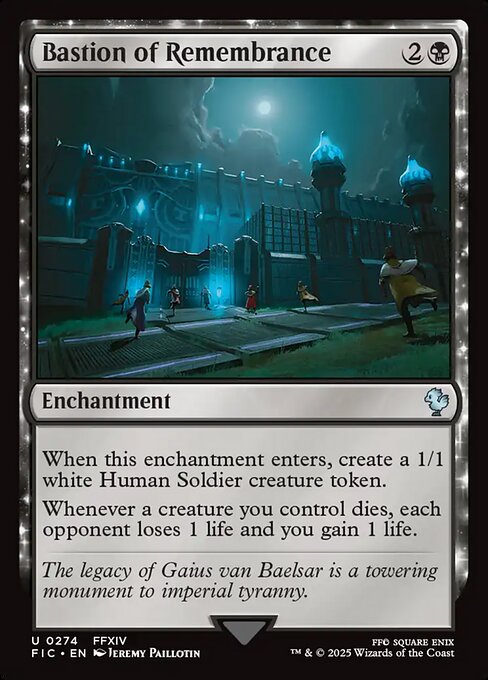 Bastion of Remembrance [FIC #274] EN NM