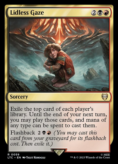 Lidless Gaze [LTC #59] EN NM