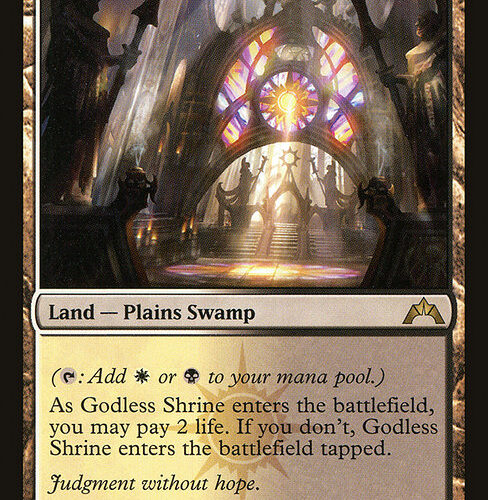 Godless Shrine [GTC #242] EN NM