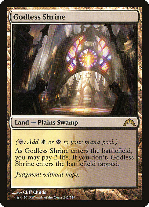 Godless Shrine [GTC #242] EN NM