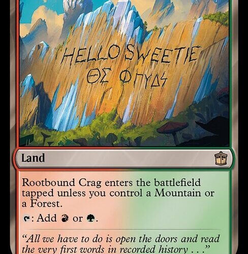 Rootbound Crag [WHO #300] EN NM