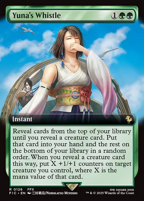 Yuna's Whistle [XFIC #126] EN NM