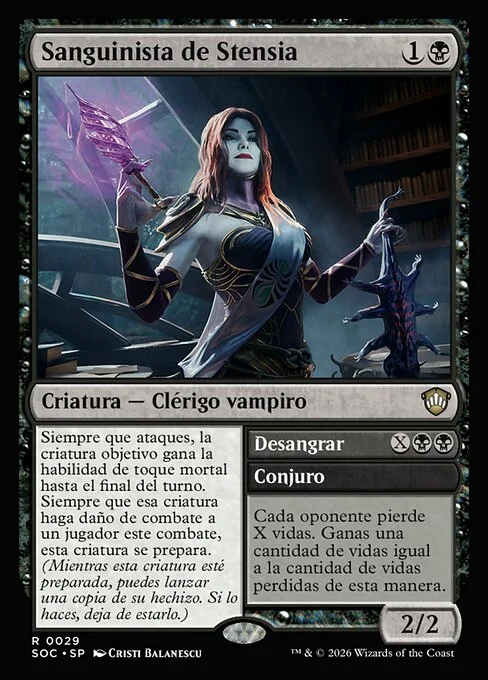 Stensian Sanguinist // Exsanguinate