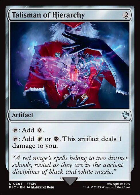 Talisman of Hierarchy [FIC #365] EN NM