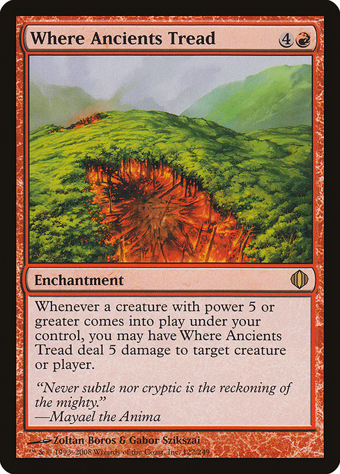 Where Ancients Tread [ALA #122] EN EX