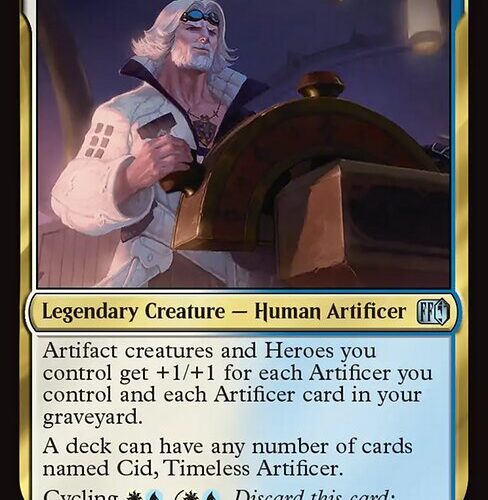 Cid, Timeless Artificer [FIN #216] EN NM