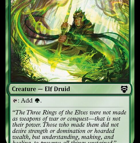Elvish Mystic [LTC #238] EN NM