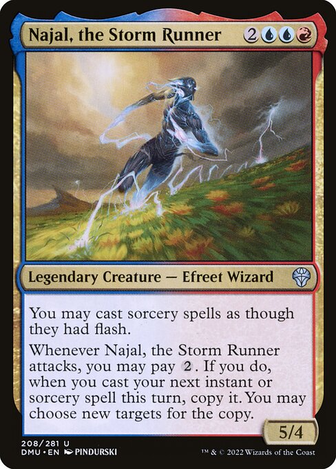 Najal, the Storm Runner [DMU #208] EN NM