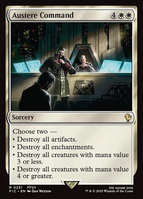 Austere Command [FIC #231] EN NM